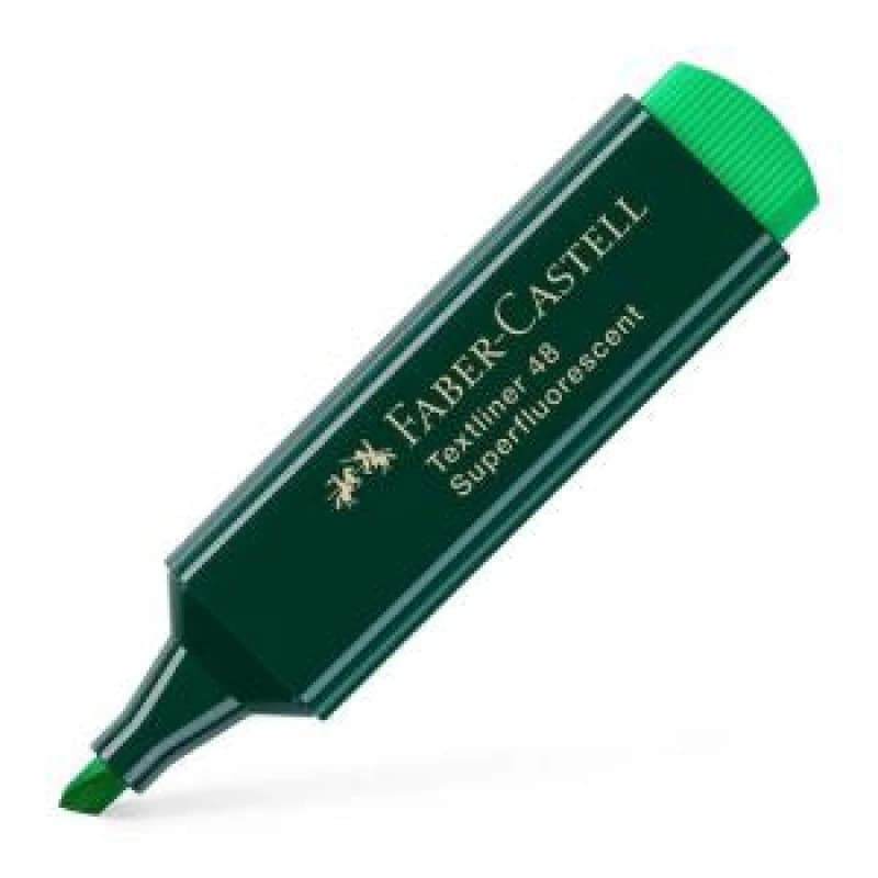 Faber-Castell Highlighter Textliner 48 Green Pack 10 - 154863 49216SQ EXR49216SQ