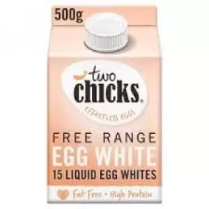 Two Chicks Free Range Egg White - 15 Liquid Egg Whites - 500g