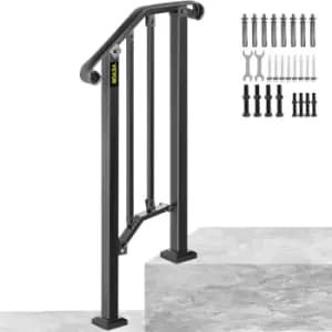 Handrail Picket #1 Fits 1 Step Matte Black