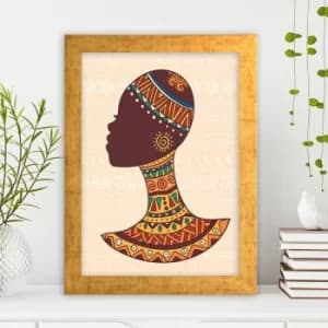 AC393434248 Multicolor Decorative Framed MDF Painting