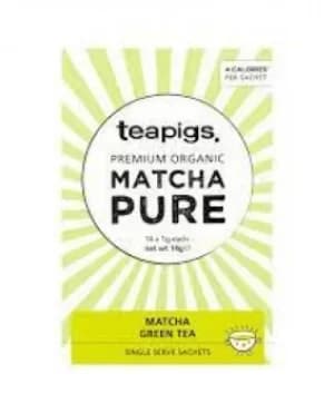 TeaPigs Organic Matcha Green Tea- 14 sachets
