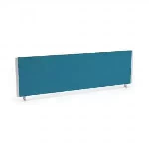ImpulseEvolve Plus Bench Screen 1400 Bespoke Maringa Teal Silver Frame