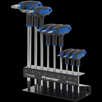 Sealey AK7196 9 Piece TRX-Star T Handle Key Set