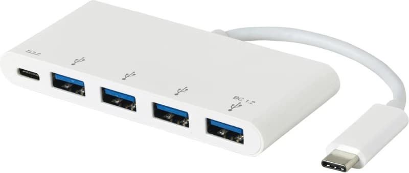 eSTUFF ES623007WH interface hub USB 3.2 Gen 1 (3.1 Gen 1) Type-C 5000