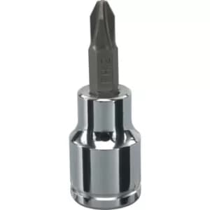NO.2 Phillips S/Driver Bit 3/8" Sq. Dr.