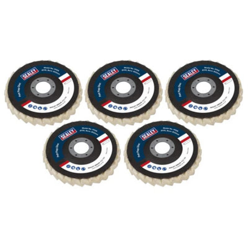 Sealey Polishing Felt Flap Disc FFD5 Diameter: 115mm