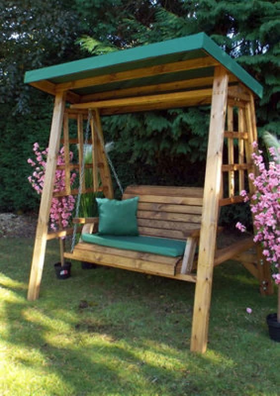 Charles Taylor Dorset Two Seater Swing Green