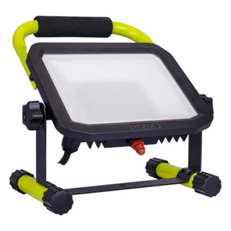 Luceco Castra Portable LED Worklight with 2M Cable, 5500lm, 50W, 5000K Multi
