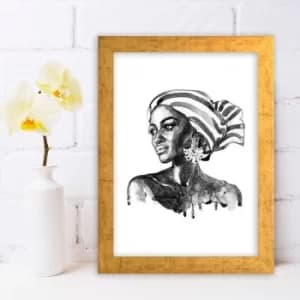 AC1086444323 Multicolor Decorative Framed MDF Painting
