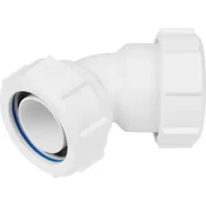McAlpine Multi Fit 135deg Bend 1 1/4" in White