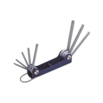 Star Key Set - Folding - 8 Piece - 2181 - Laser