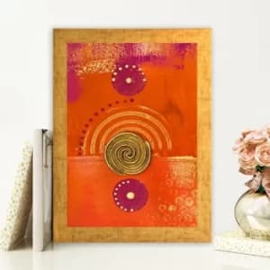 AC56979484 Multicolor Decorative Framed MDF Painting