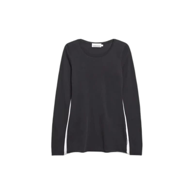 ARMEDANGELS Womens long sleeve T-Shirt ARMEDANGELS Eibiaara Noir Female XL
