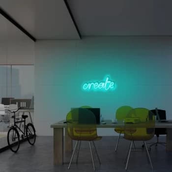 Create - Blue Blue Wall Lamp