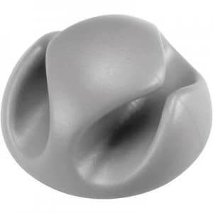 Cable mount Self adhesive Grey 558355