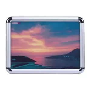 A3 Chrome wall mountable snapframes