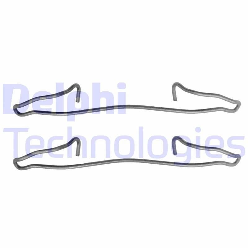 DELPHI Brake pad fitting kit DELPHI LX0123
