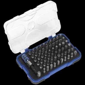 Sealey 62 Piece Power Tool / Security Torx Screwdriver Bit Set