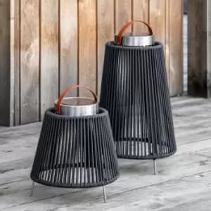 Gallery Direct Murles LED Solar Lantern Large