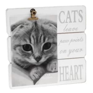 Message Clip Frame Cats