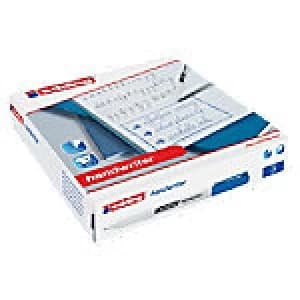 Edding bullet tip handwriting pens box 200 blue