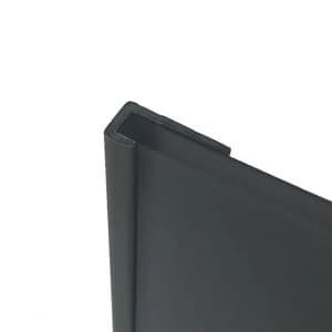 Splashwall Flint Straight Panel end cap (L)2440mm