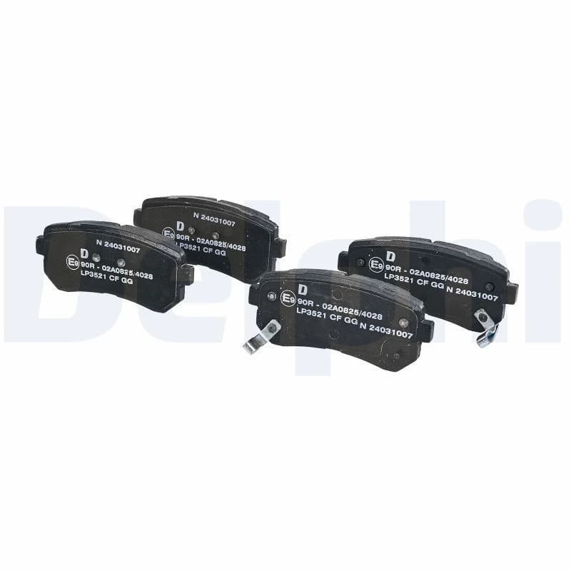 DELPHI Brake pad set DELPHI LP3521