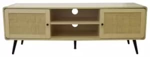 Lloyd Pascal 2 Door TV Unit - Light Wood