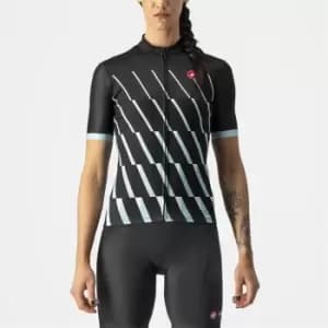 Castelli Pendio SS Womens Jersey - Black