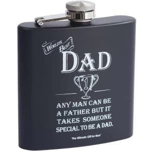Ultimate Gift for Man Hip Flask Dad