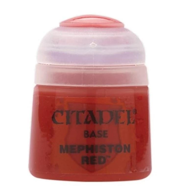 Citadel Games Workshop Colour Base: Mephiston Red (12ml) Paint Multi