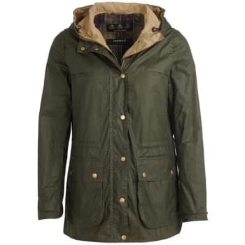 Barbour Lightweight Durham Wax Jacket - Green