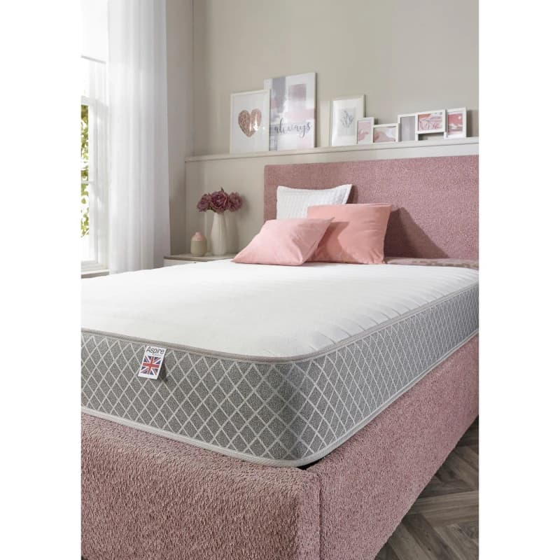 Aspire Dual Layer Pro Hybrid Mattress - White White Double