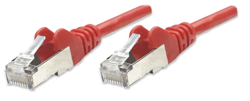 Intellinet Network Patch Cable. Cat5e. 7.5m. Red. CCA. SF/UTP. PVC. RJ