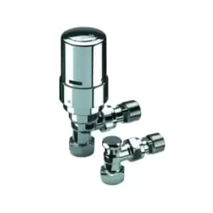 Danfoss Ras-D2 8/10/15mm Reversible Angled TRV & Lockshield Liquid Sensor Pack 013G601600