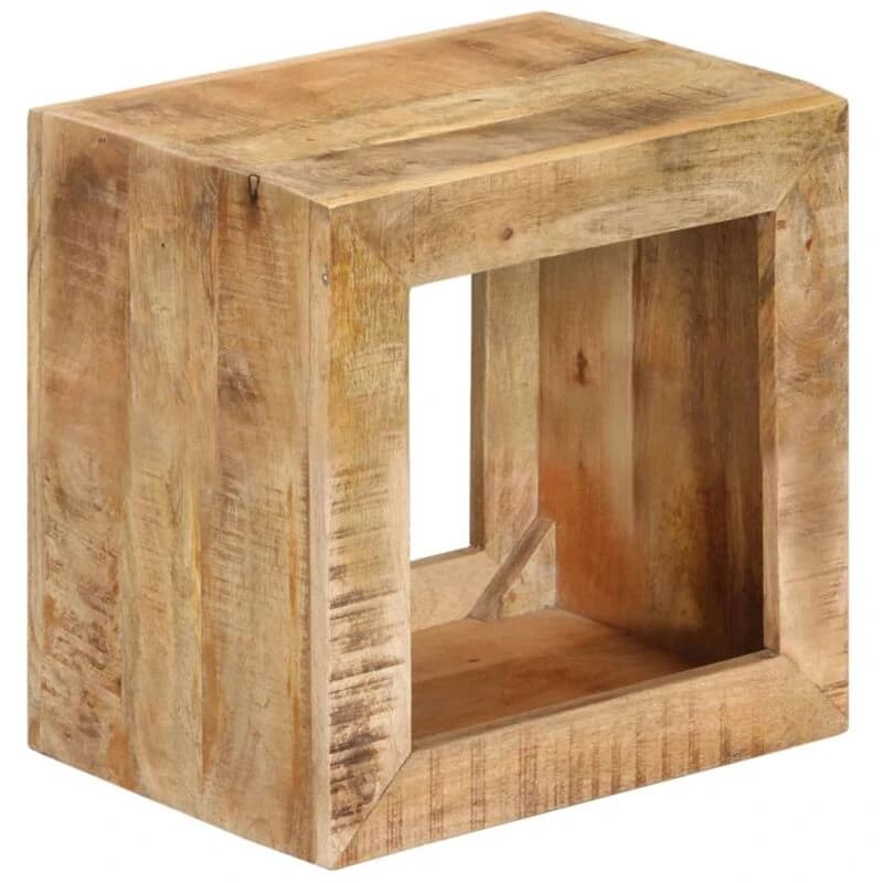 VIDAXL Stool 40x30x40cm Solid Wood Mango vidaXL 8720286705384