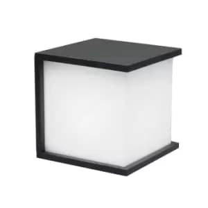 Torsten 1 Light Wall Fitting - Graphite Finish, E27