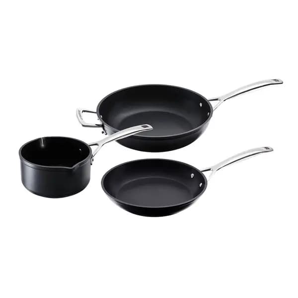 Le Creuset Toughened Non-stick Cookware Set, 3 Piece
