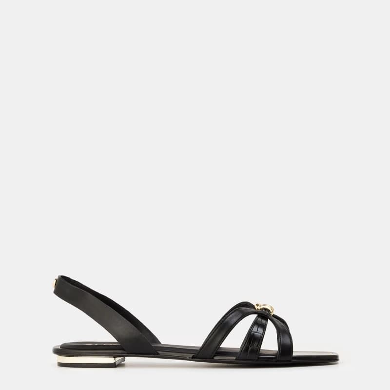 Aldo Womens Marassita Flat Sandals Black female 4 (37)
