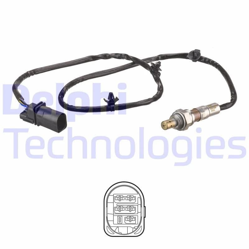DELPHI Lambda sensor DELPHI ES21289-12B1