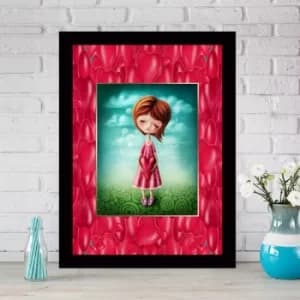 SC0280218086 Multicolor Decorative Framed MDF Painting