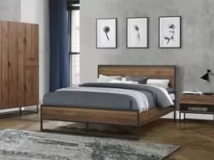 Birlea Houston 4ft6 Double Walnut Effect Bed Frame