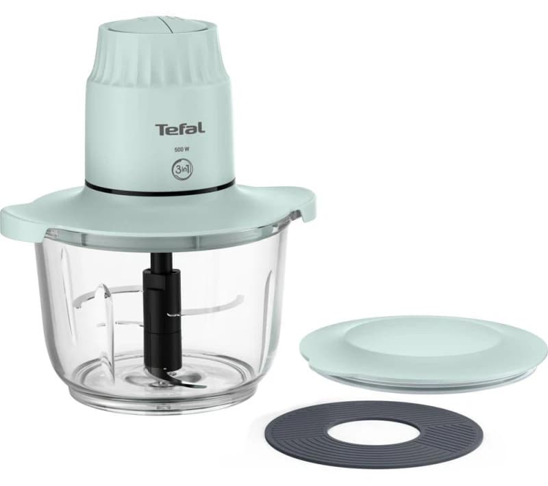 TEFAL Choppeo MB603165 XXL Food Chopper - Eucalyptus, Green 3016667293317
