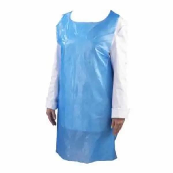 Disposable Aprons 16 Micron Blue Flat (Pack 200) DAF200BU