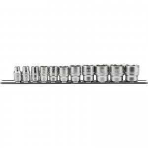 Draper 11 Piece 3/8" Drive Hex Socket Set Imperial 3/8"