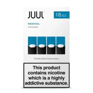 JUUL Pods Menthol 18mg