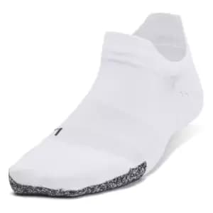 Under Armour Breathe 2 No Show Tab 2pk - White
