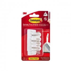 Command White Wire Hooks (Pack 9)