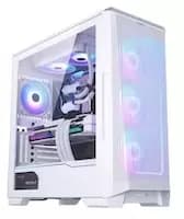Phanteks Eclipse P500 Air ATX Case, Tempered Glass,DRGB, Matte White
