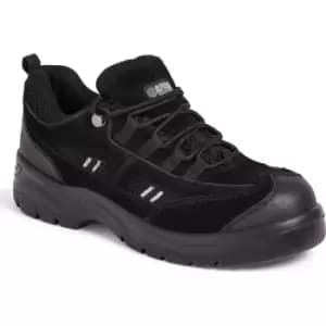 Apache AP302SM Suede Safety Trainers Black Size 3
